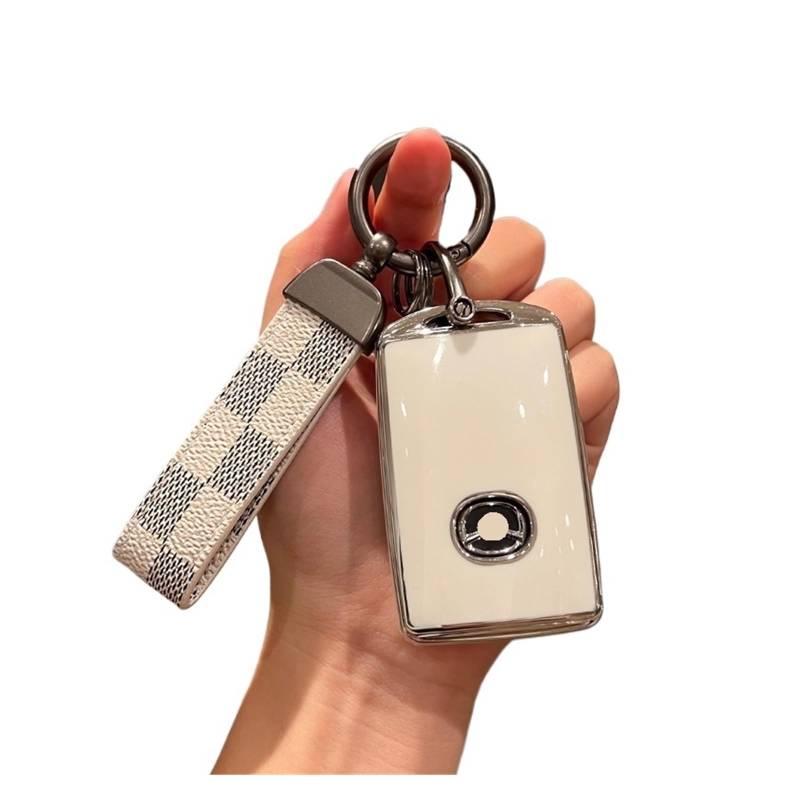 Autoschlüssel Gehäuse Für Mazda 3 Alexa CX4 CX5 CX-5 CX8 CX-30 CX30 2019 2020 TPU Auto Schlüssel Fall Volle Abdeckung Shell Fob 3 Taste(B Set 5) von YBCVEPQ