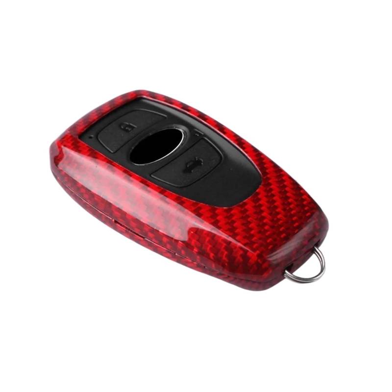 Autoschlüssel Gehäuse Für Subaru Für Legacy Für XV Für Forester Für Outback Auto Remote Key Shell Cover Fall Gehäuse Carbon von YBCVEPQ