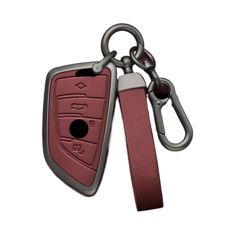Autoschlüssel Gehäuse Für X1 X3 X5 X6 X7 1 3 5 6 7 Serie G20 G30 G11 F15 F16 G01 G02 f48 Legierung Stil Auto Schlüssel Fall Abdeckung Shell Fob Keyles(C Red) von YBCVEPQ
