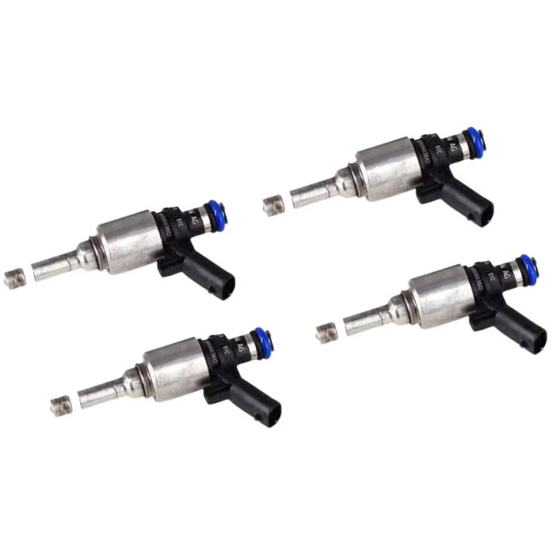Einspritzdüse Für A3 Für A4 Für A5 Für A6 Für A8 Q3 Q5 Für TT 2.0 Für TFSI Für Quattro 2004-2017 4 Teiliger Kraftstoffinjektor 06H906036G 0261500076 von YBCVEPQ