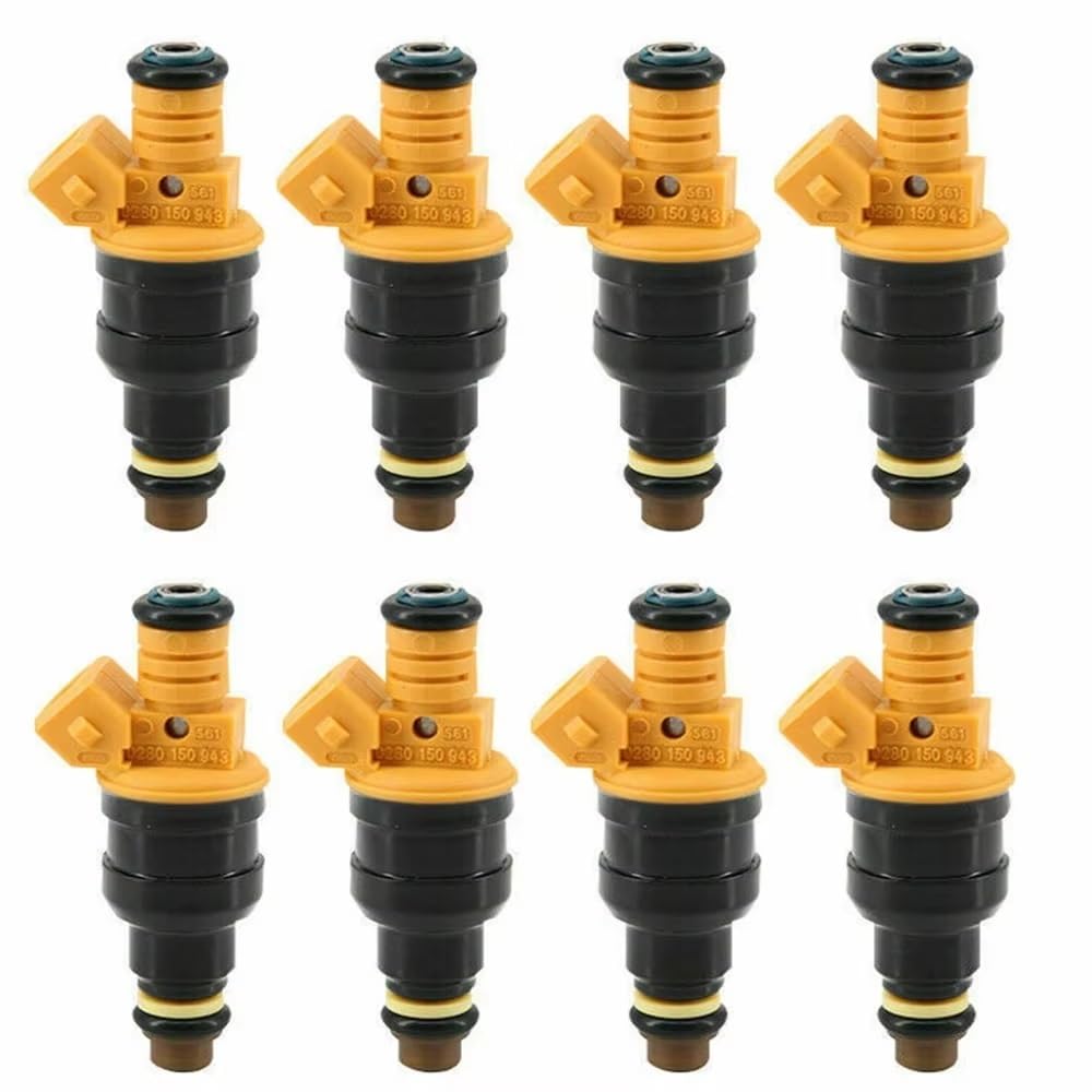 Einspritzdüse Für Ford Für F150 Für F250 Für F350 5,0 5,8 4,6 5,4 Filter Design 0280150718 Set 8PCS Kraftstoff Injektoren Ersatz Zubehör Einspritzdüse Für Ford Für F150 Für F250 Für F350 5,0 5,8 4,6 5,4 Filter Design 0280150718 Set 8PCS Kraftstoff Injektoren Ersatz Zubehör von YBCVEPQ
