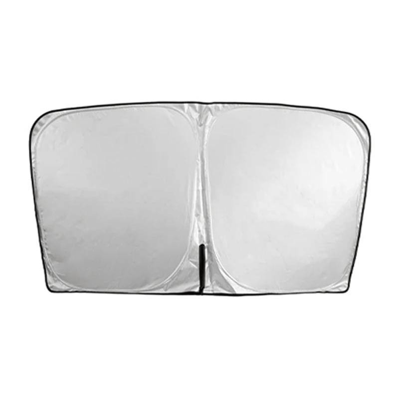 Kompatibel Mit Ford Ranger T9 2023–2024, Auto-Sonnenschutz, Faltbarer Schutz, Sonnenschirm, Sommersonne, Innenraum, Windschutzscheibenschutz, Zubehör von YBCVEPQ