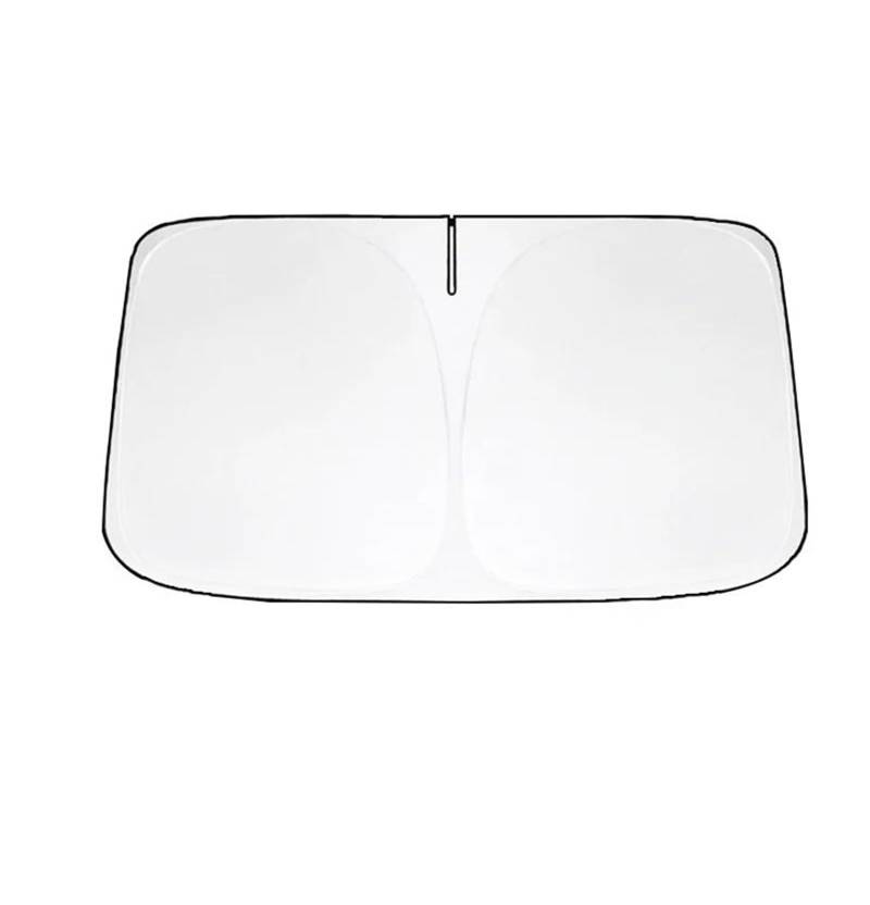 Kompatibel Mit Nissan Navara D40 D22 NP300 Windschutzscheiben-Sonnenschutz, Sonnenschutz, Sonnenblendenschutz, Faltbar von YBCVEPQ
