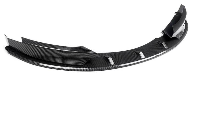 Spoilerlippe Frontstoßstange Für 1er Für E82 2007-2013 Mit Seitenwinglets Autozubehör Spoiler Splitter Body Kit Diffusor Frontstoßstange Lippe(Fiber Style) von YBCVEPQ