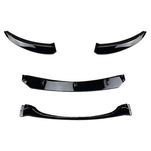 Spoilerlippe Frontstoßstange Für 1er-Serie Für E82 Für E88 2008–2013 118d 120i 135i Für Lci Body Kit Tuning Frontstoßstange Splitter Lip Spoiler Guard Diffusor(Gloss Black) von YBCVEPQ