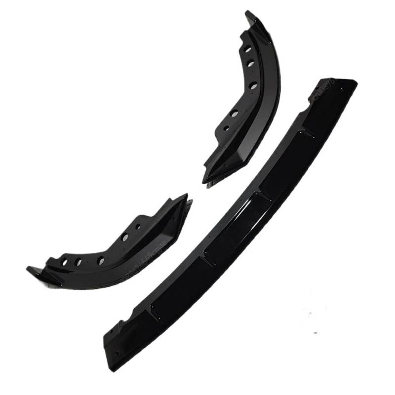 Spoilerlippe Frontstoßstange Für 3er G20 G21 Für 320i Für 330i Für 318i Für M-Pack 2019-2022 Auto Front Untere Stoßstange Lip Spoiler Splitter Body Kit Tuning Glanz Schwarz(Gloss Black) von YBCVEPQ