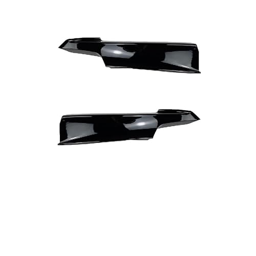 Spoilerlippe Frontstoßstange Für 3er-Reihe Für F30 Für M Für Pack 320i 325i 2012-2019 ABS Glanzschwarz Frontstoßstange Nebelscheinwerfer Lippenspoiler Body Kits Tuning(Down Gloss Black) von YBCVEPQ