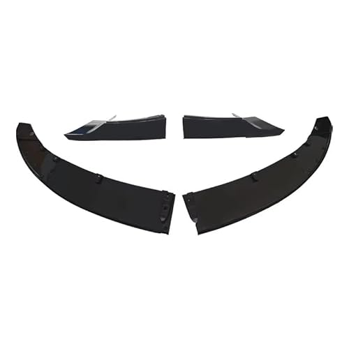 Spoilerlippe Frontstoßstange Für 3er-Serie Für GT Für F34 2013 2014 2015 2016 2017 2018 2019 Auto Frontspoilerlippe Splitter Diffusor ABS Glanz Schwarz 4 PCS von YBCVEPQ