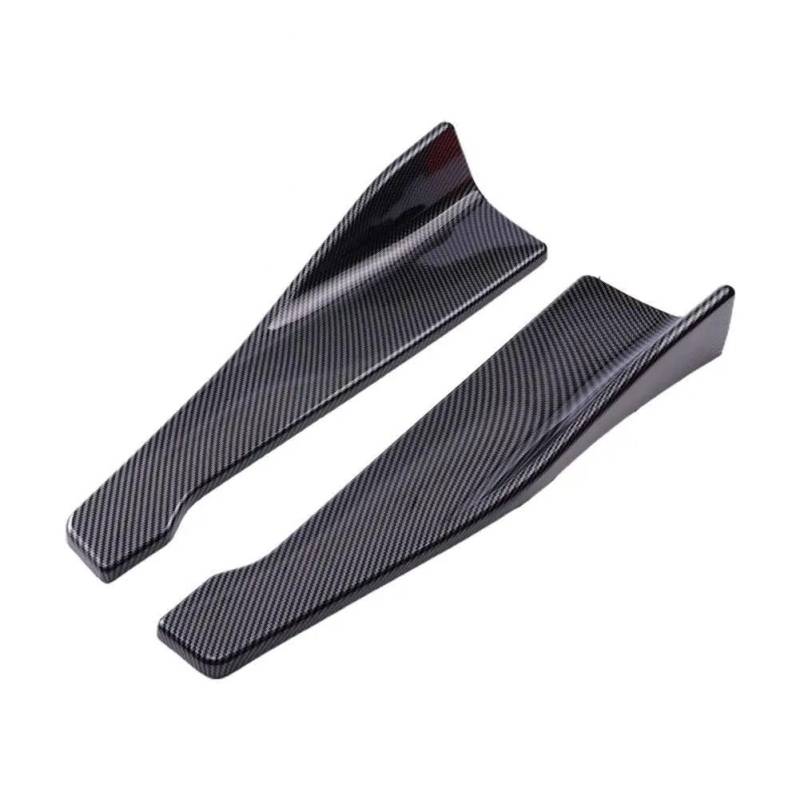 Spoilerlippe Frontstoßstange Für 48CM Universal Auto Vorne Hinten Stoßstange Streifen Lip Spoiler Diffusor Splitter Stoßstange Lip Splitter Auto Spoiler Zubehör(Style2) von YBCVEPQ