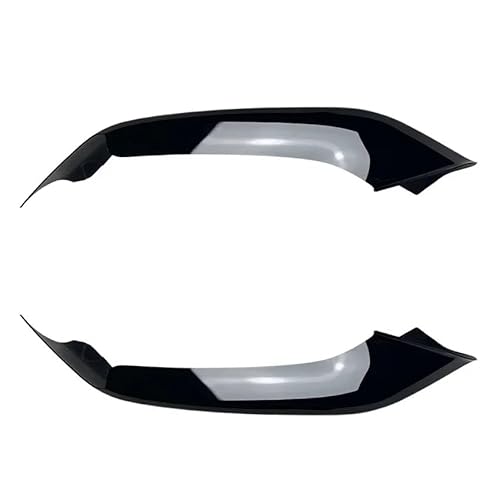 Spoilerlippe Frontstoßstange Für 5 Series Für G30 Für Pre-Facelift 2018-2020 Splitter Diffusor Body Kit Spoiler Canard Front Schaufel Front Stoßstange Lip(Splitter Black) von YBCVEPQ