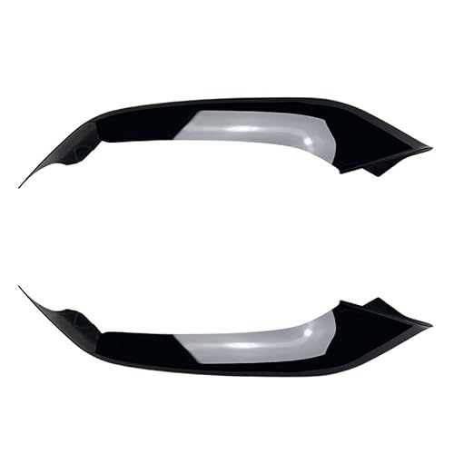 Spoilerlippe Frontstoßstange Für 5 Series Für G30 G31 G38 Für 520i Für 525i Für 530i Für 540i 2017-2020 Frontschürze Lip Splitter 1 Paar Spoiler Diffusor Abdeckung(Glossy Black) von YBCVEPQ