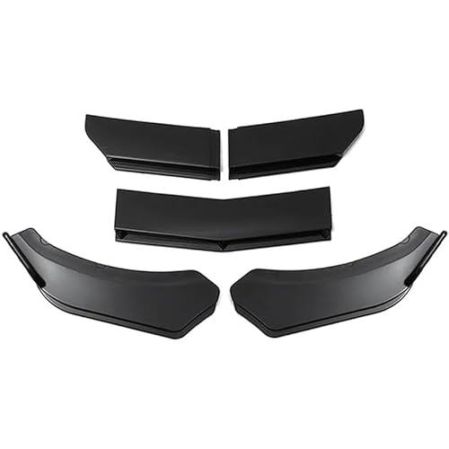 Spoilerlippe Frontstoßstange Für 5 Stücke Universal Auto Frontstoßstange Separator Stoßstange Lip Body Kit Entenlippe Separator Universal Frontstoßstange Lip Splitter(5Pcs Bright Black1) von YBCVEPQ