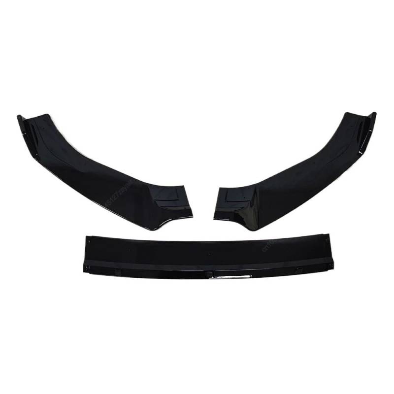 Spoilerlippe Frontstoßstange Für A3 S3 8V Für FL Für TFSI Für TDI 2017-2020 ABS Gloss Black Bodykits Tuning Frontstoßstange Lip Spoiler Splitter Diffusor(Gloss Black) von YBCVEPQ
