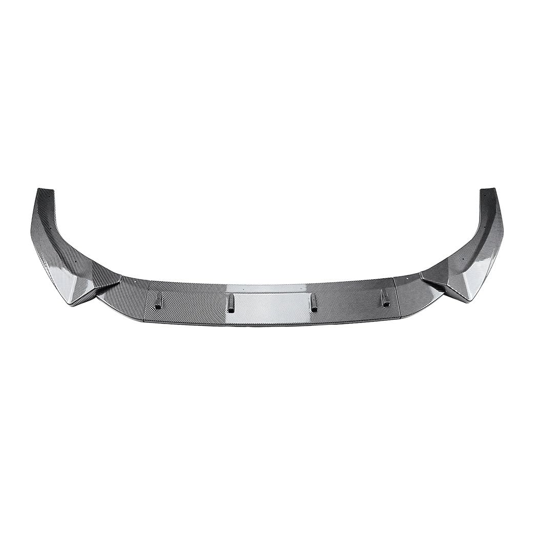 Spoilerlippe Frontstoßstange Für A5 Für S5 Für 8W6 2021 2022 2023 2024 Frontstoßstangenlippendiffusor Spoiler Front Lower Bumper Spoiler Lip Splitter(Fiber Look) von YBCVEPQ