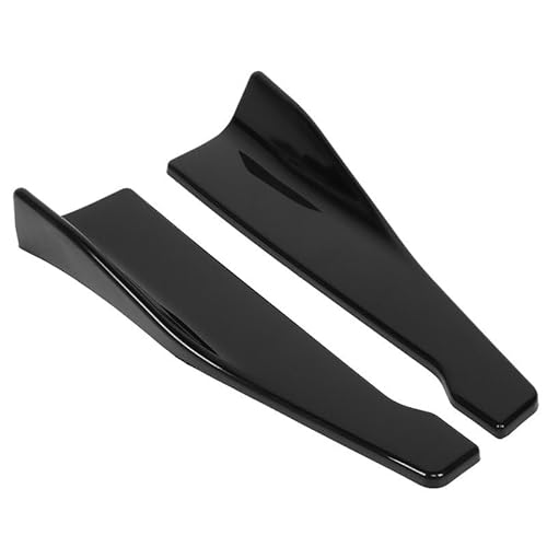 Spoilerlippe Frontstoßstange Für A6 Für C5 Für A3 Für 8v Zubehör Universal Auto Front Blade Universal Auto Seitenschweller Stoßstange Spoiler Splitter Auto Spoiler(Glossy Black) von YBCVEPQ