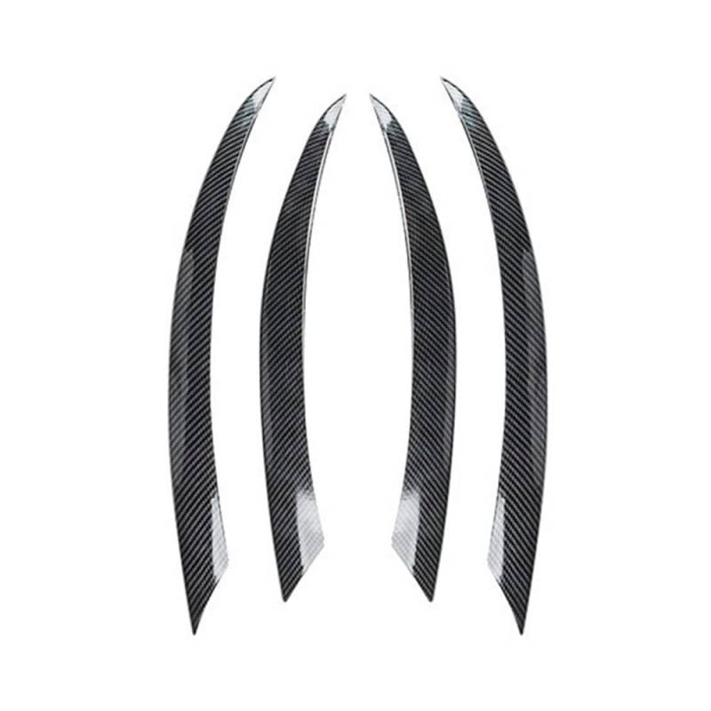 Spoilerlippe Frontstoßstange Für Benz Für C Für Klasse Für W205 Für C180 Für C200 2015-2018 Frontlippe Stoßstange Spoiler Splitter Nebelscheinwerfer Kühlergrill Lüftungsabdeckung(Fiber Look) von YBCVEPQ