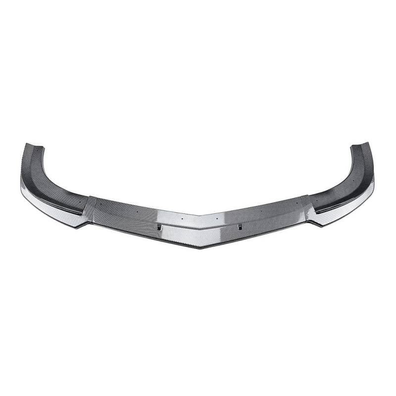Spoilerlippe Frontstoßstange Für Benz Für C Für Klasse W204 S204 C63 Für AMG 2011-2014 Autodiffusor Spoiler Blade Body Kit Guard Frontstoßstange Lip Splitter(Look) von YBCVEPQ
