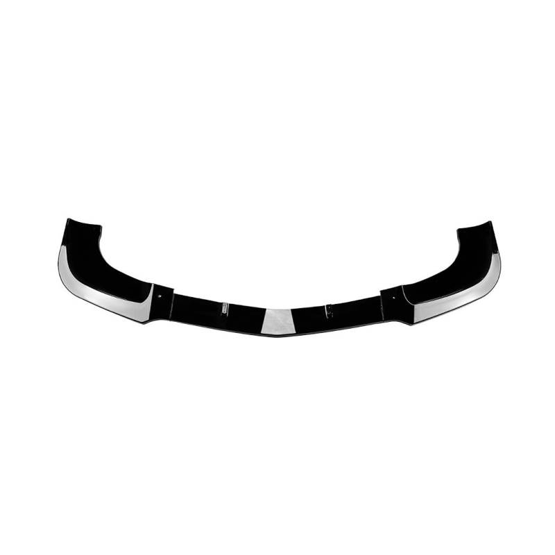Spoilerlippe Frontstoßstange Für Benz Für E-Klasse Für Coupé Für C207 Für AMG Für Line 2009-2012 Frontstoßstange Lip Spoiler Diffusor Splitter Body Kit Schürzen Schutzverkleidung(Glossy Black) von YBCVEPQ