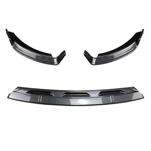 Spoilerlippe Frontstoßstange Für Benz Für GLE W167 C167 Für GLE350 Für GLE450 Für GLE53 Für AMG 2019-2023 W167 C167 Untere Splitter Diffusor Frontstoßstange Lip Spoiler(Fiber Look) von YBCVEPQ
