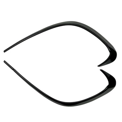 Spoilerlippe Frontstoßstange Für Benz W117 Für CLA Für Klasse Für CLA200 Für CLA250 Für CLA260 2016-2019 Glänzend Schwarz Front Stoßstange Lip Spoiler Splitter Canards Vents(2 PCS) von YBCVEPQ