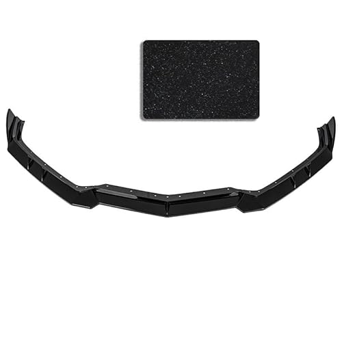 Spoilerlippe Frontstoßstange Für Chevy Für Corvette Für C8 Für Z51 2020-2024 Für Stufe 3 Außendekorativer Auto Frontstoßstangenlippenspoilersplitter Winglet Fit(Flash) von YBCVEPQ
