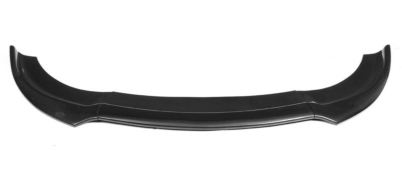 Spoilerlippe Frontstoßstange Für Dodge Für Charger Für SRT 2015-2019 3 Teiliges Auto Frontstoßstangenlippen Kinnsplitter Stoßstangenlippen Look Autospoilerzubehör(Fiber Look) von YBCVEPQ