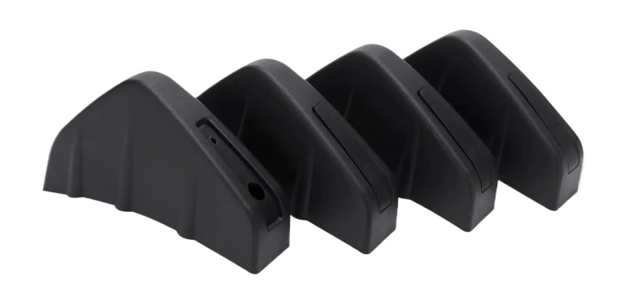 Spoilerlippe Frontstoßstange Für E60 E46 E90 Für F10 Auto Heckstoßstangen Diffusorkappen Universal Heckstoßstangen Diffusorlippe Splitter Fin Trim Cap Shark Fin Spoiler(Black) von YBCVEPQ