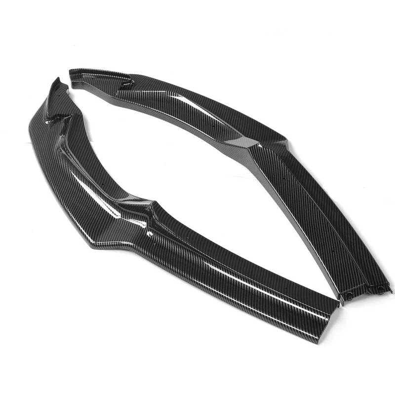 Spoilerlippe Frontstoßstange Für F80 Für M3 Für F82 Für F83 Für M4 2015-2020 2 Stücke CS Stil Auto Front Stoßstange Splitter Lip Spoiler Diffusor Schutz(Fiber Look) von YBCVEPQ