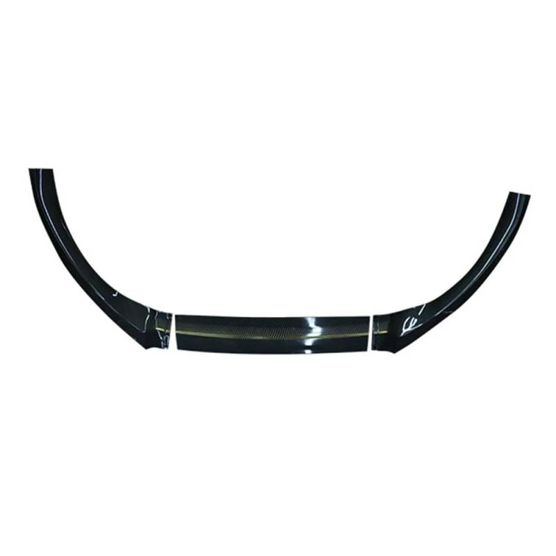 Spoilerlippe Frontstoßstange Für Ford Für Focus Für RS Für ST 2015 2016 2017 2018 Frontstoßstange Lip Body Kit Spoiler Splitter Stoßstange Frontschaufel Surround(Fiber Style) von YBCVEPQ
