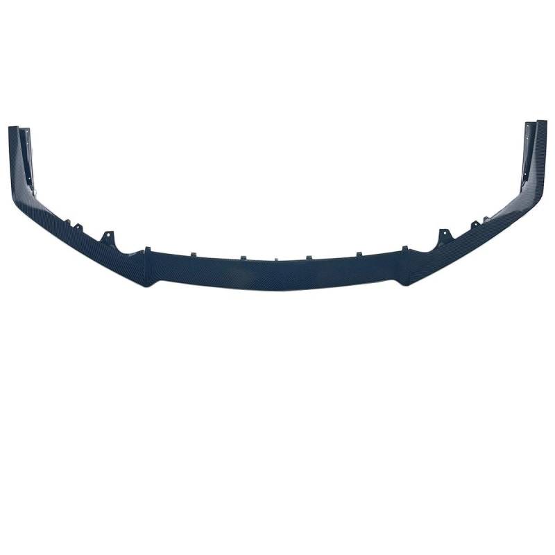 Spoilerlippe Frontstoßstange Für Ford Für Mustang 14-21 Für GT500 Für AMMP 3 Teiliger Ersatz Frontlippenstil Auto Frontspoilersplitter Mattschwarz Glänzend Schwarz(Fiber) von YBCVEPQ