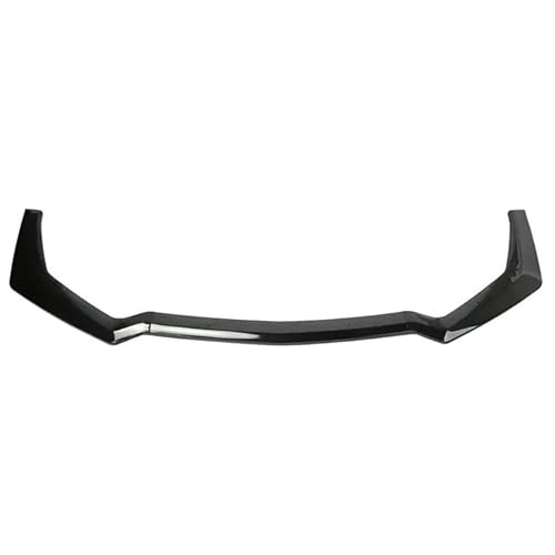 Spoilerlippe Frontstoßstange Für Ford Für Mustang 2018-2020 GT Style Auto Frontstoßstange Lip Body Kit Splitter Spoiler Anti Diffusor Lip Trim Air Dam Zubehör(Glossy Black) von YBCVEPQ