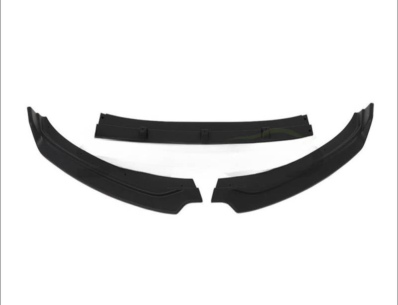 Spoilerlippe Frontstoßstange Für Für Elantra 2016 Zu 2018 Front Lip Blade Splitter Auto Externe Ornament Zubehör Front Stoßstange Untere Spoiler Abdeckung(Glossy Black) von YBCVEPQ