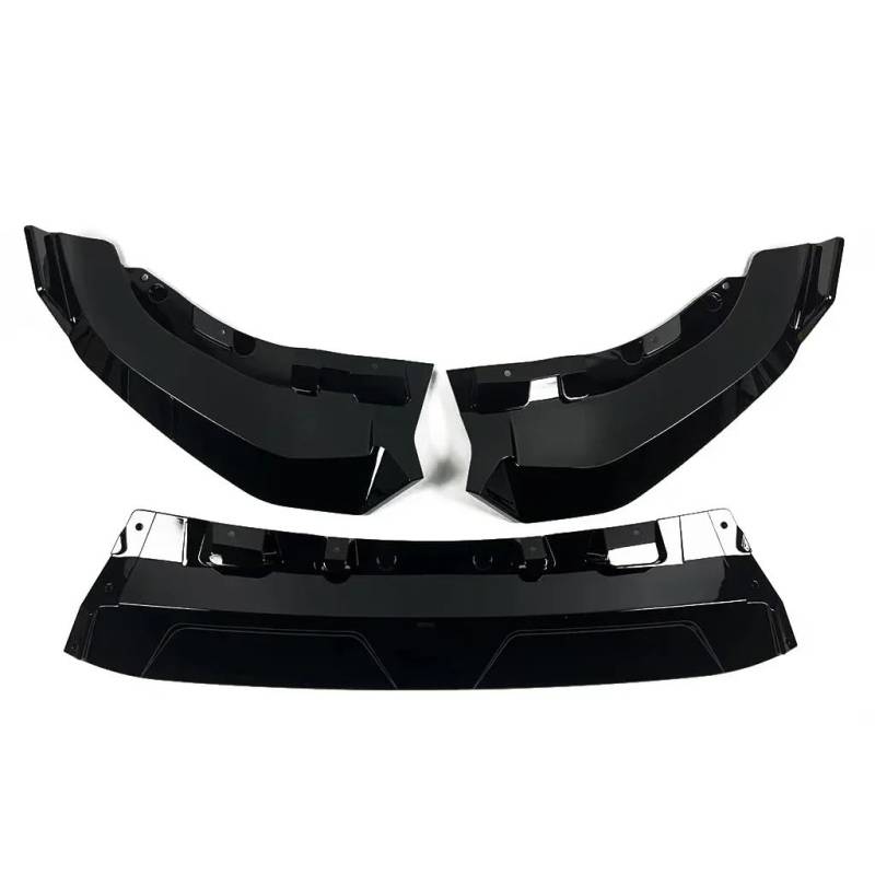 Spoilerlippe Frontstoßstange Für G07 Für X7 Für LCI 2023 2024 Auto Front Stoßstange Splitter Lip Spoiler Diffusor Schutz Abdeckung Body Kits Auto Spoiler Zubehör(Glossy Black) von YBCVEPQ