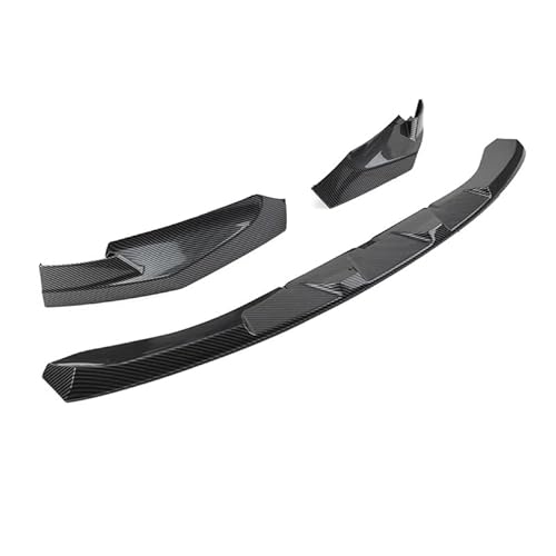 Spoilerlippe Frontstoßstange Für G80 Für M3 Für G82 Für M4 2021 2022 2023 2024 Frontschürze Lip Spoiler Splitter Diffusor ABS Body Kits Tuning(Fiber Look) von YBCVEPQ