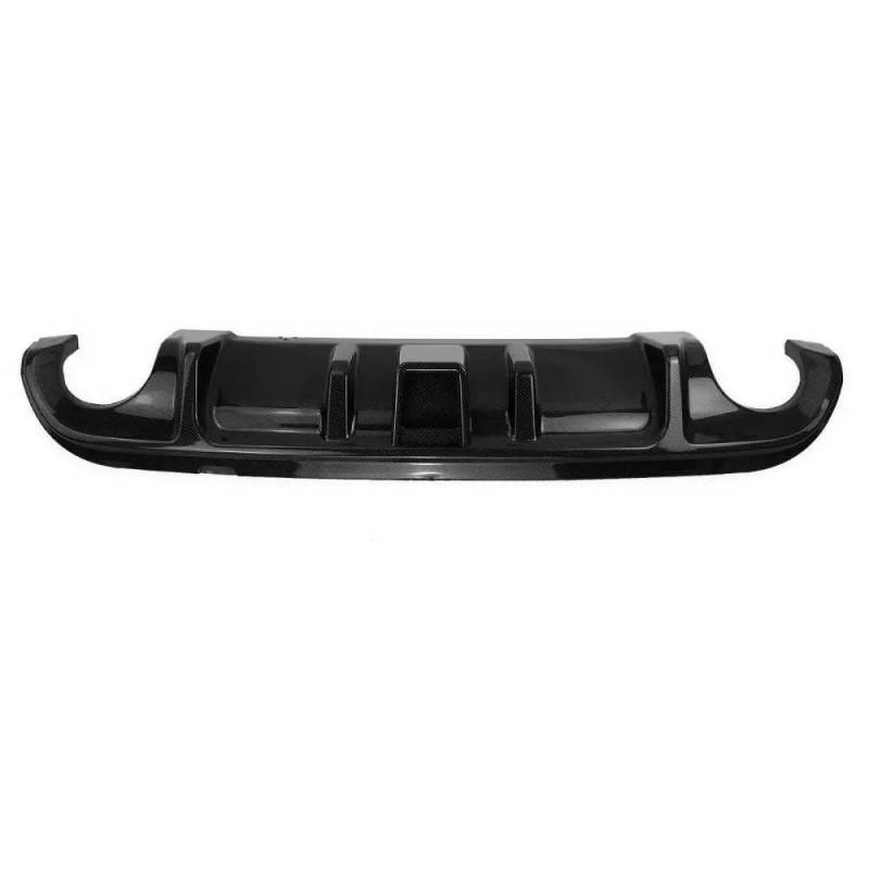 Spoilerlippe Frontstoßstange Für Infiniti Für Q50 2014-2017 Automodifikation Posterior Lip Body Kit Auto Heckstoßstange Diffusor Spoiler Mit Kontrollleuchte(Fiber) von YBCVEPQ