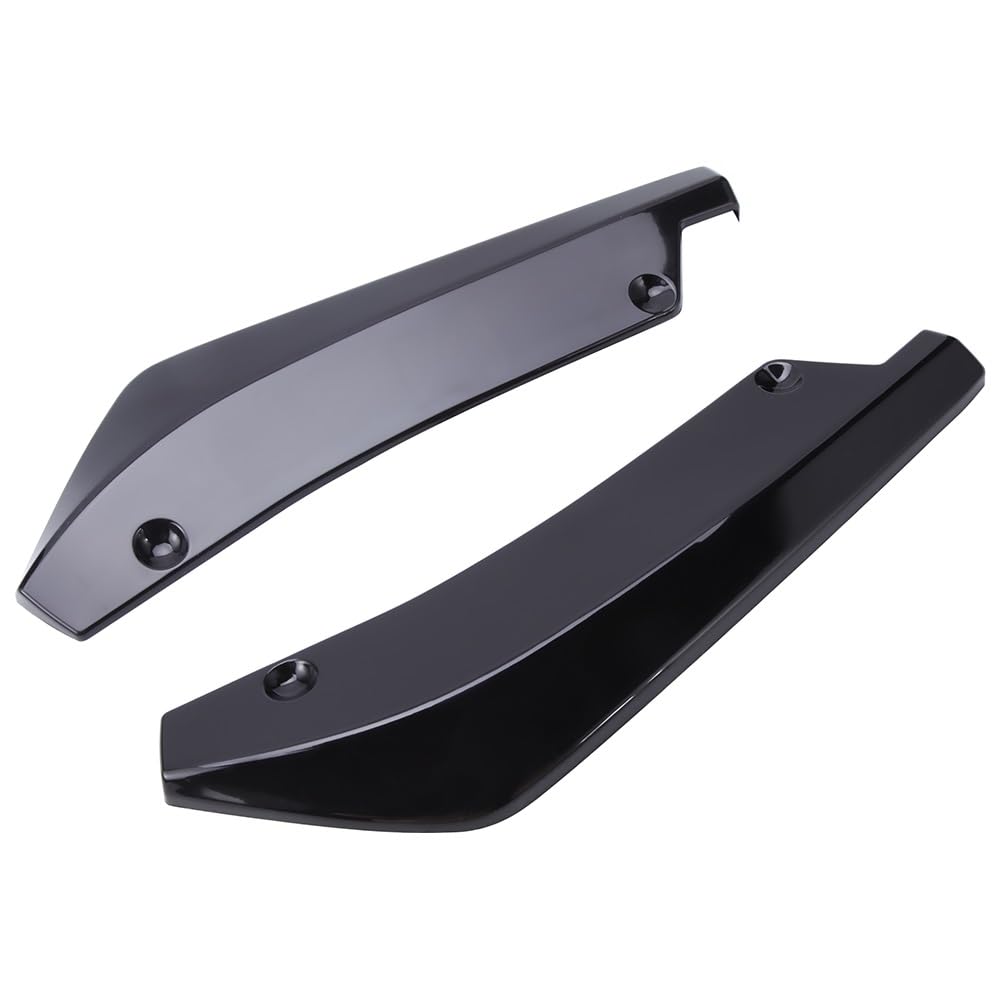 Spoilerlippe Frontstoßstange Für Lexus IS250 IS300 IS350 01-22 Auto Heckstoßstange Splitter Diffusor Canard Wrap Spoiler Seitenkotflügel Rock Lippe Kinn Körper(Black) von YBCVEPQ