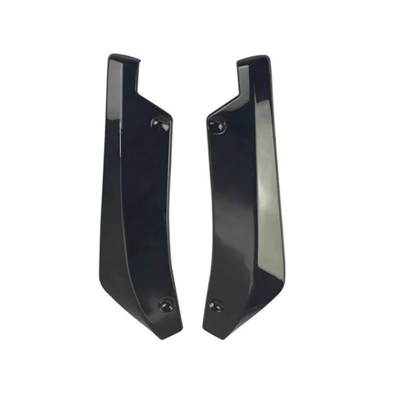 Spoilerlippe Frontstoßstange Für Mazda 6 Universal Heckstoßstangenschutz Diffusor Heckstoßstange Canard Splitter Fin Abdeckung Seitenflügel Spoiler Aufkleber Zubehör(Black) von YBCVEPQ