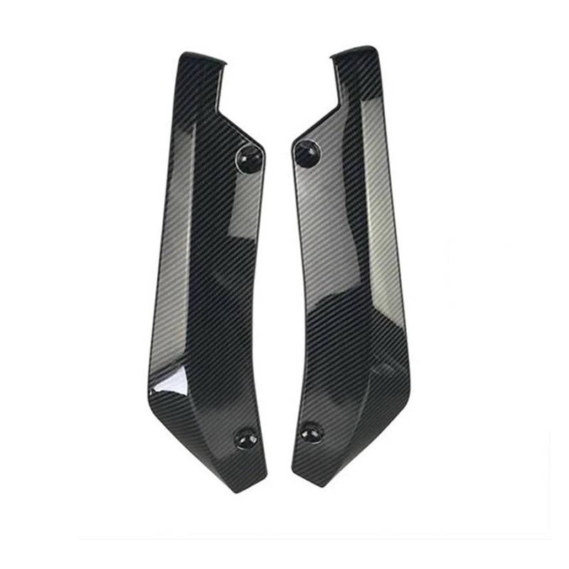 Spoilerlippe Frontstoßstange Für Passat Für B7 Universal Heckstoßstangenschutz Diffusor Heckstoßstange Canard Splitter Fin Abdeckung Seitenflügel Spoiler Aufkleber(Look) von YBCVEPQ