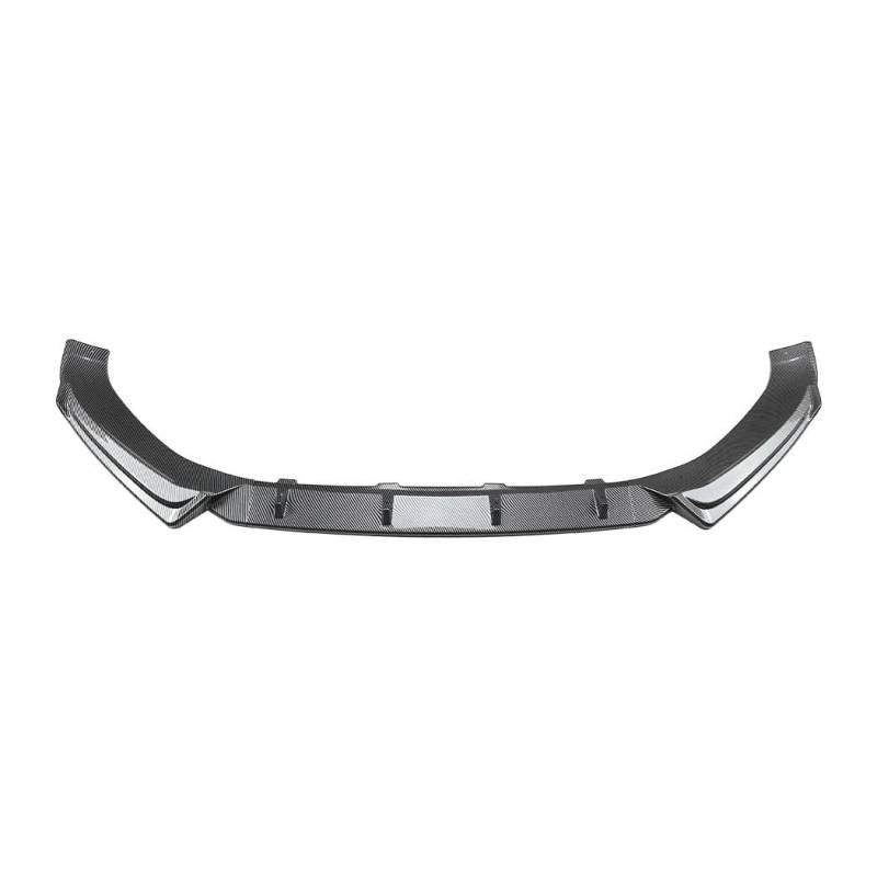 Spoilerlippe Frontstoßstange Für Q5 2018 2019 2020 Auto Frontstoßstange Lip Spoiler Splitter Diffusor ABS Body Kits Tuning Auto Spoiler Zubehör(Fiber Look) von YBCVEPQ