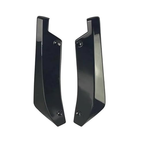 Spoilerlippe Frontstoßstange Für Q5 Für Q7 Universal Heckstoßstangenschutz Diffusor Spoiler Splitter Heckstoßstange Canard Splitter Fin Cover Seitenflügel Spoiler Aufkleber(Black) von YBCVEPQ