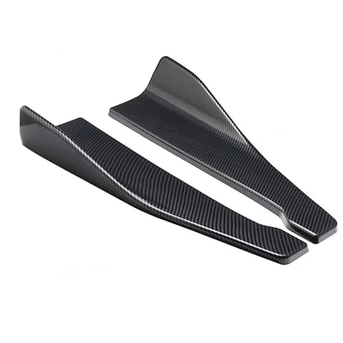 Spoilerlippe Frontstoßstange Für Q7 Für Clio 4 Universal Auto Front Käfer Auto Seitenschweller Universal Stoßstangenspoiler Splitter Autospoiler Zubehör 2St(Fiber) von YBCVEPQ