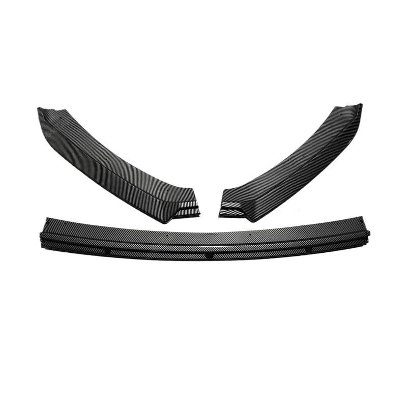 Spoilerlippe Frontstoßstange Für Seat Für Leon MK3 MK3.5 2012-2019 Bodykits Tuning Spoiler Glanz Schwarz Zubehör Maxton Style ABS Auto Front Stoßstange Lip Splitter(MK3.5 Look) von YBCVEPQ