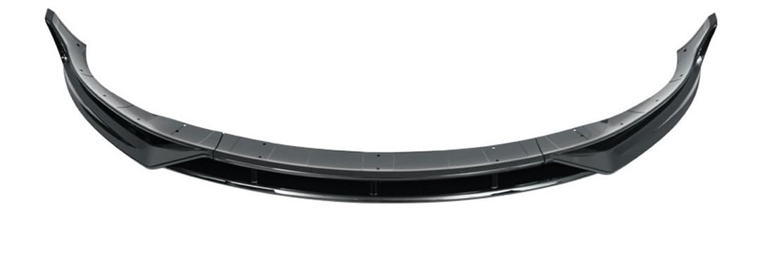 Spoilerlippe Frontstoßstange Für Tesla Für Modell 3 Für Highland 2023+ 4PCS Auto Front Stoßstange Lip Diffusor Splitter Spoiler Zubehör Front Stoßstange Surround(Glossy Black) von YBCVEPQ