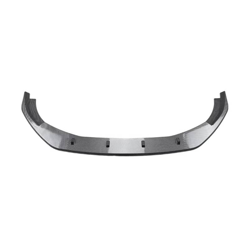 Spoilerlippe Frontstoßstange Für VW Für 6 Für MK6 Für GTI 2008-2012 Auto Styling Frontstoßstange Lip Splitter Untere Klinge Autospoiler Zubehör(Fiber Look) von YBCVEPQ