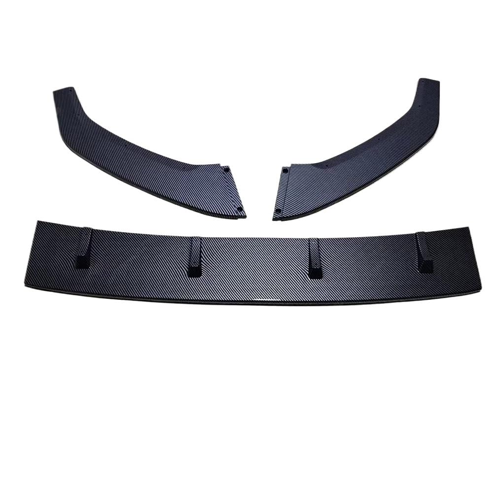 Spoilerlippe Frontstoßstange Für VW Für 7 7.5 Für MK7 Für MK7.5 Für GTI Für GTD Für R 2013-2020 Auto Frontstoßstange Lip Spoiler Splitter Diffusor Body Kits Tuning(MK7.5 Fiber Look) von YBCVEPQ