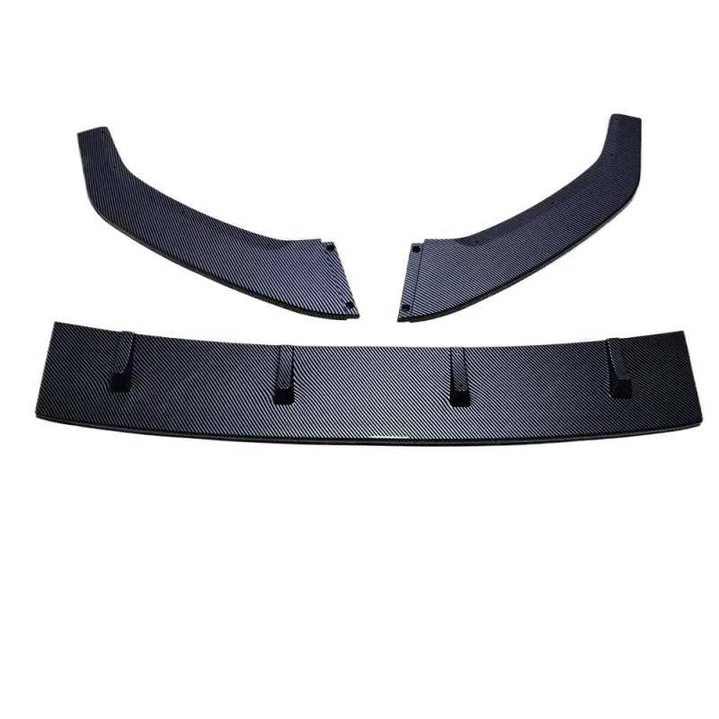 Spoilerlippe Frontstoßstange Für VW Für 7 7.5 Für MK7 Für MK7.5 Für GTI Für GTD Für R 2013-2020 Auto Frontstoßstange Lip Spoiler Splitter Diffusor Body Kits Tuning(MK7.5 Fiber Look) von YBCVEPQ