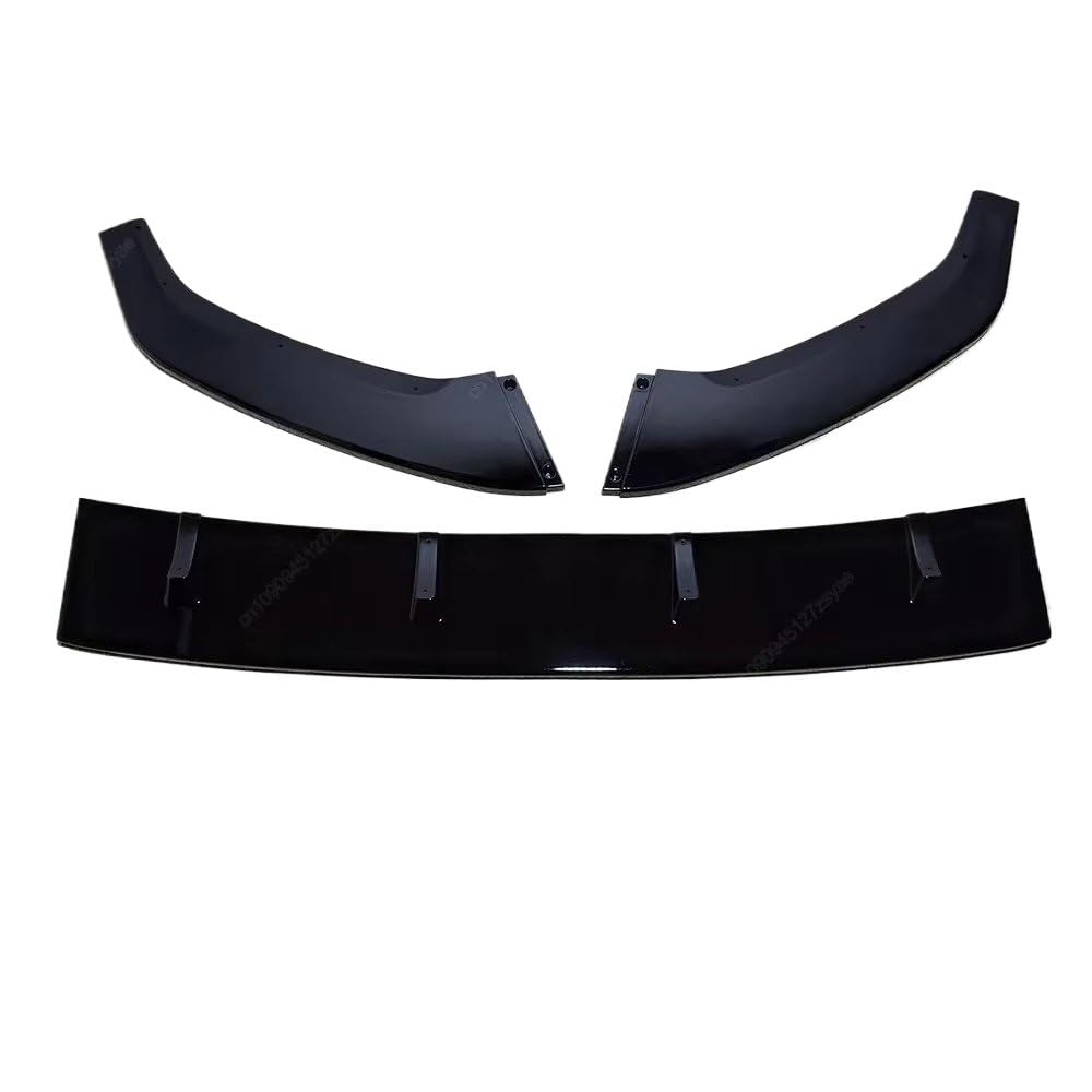 Spoilerlippe Frontstoßstange Für VW Für 7 7.5 Für MK7 Für MK7.5 Für GTI Für GTD Für R 2013-2020 Auto Frontstoßstange Lip Spoiler Splitter Diffusor Body Kits Tuning(MK7.5 Gloss Black) von YBCVEPQ