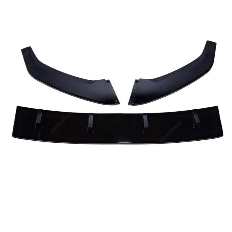 Spoilerlippe Frontstoßstange Für VW Für 7 7.5 Für MK7 Für MK7.5 Für GTI Für GTD Für R 2013-2020 Auto Frontstoßstange Lip Spoiler Splitter Diffusor Body Kits Tuning(MK7.5 Gloss Black) von YBCVEPQ