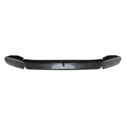 Spoilerlippe Frontstoßstange Für X3M Für X4M F97 F98 2019-2021 Frontstoßstangenschutz Unteres Blatt Splitter Auto Styling Frontstoßstangenlippenspoiler(Fiber Look) von YBCVEPQ