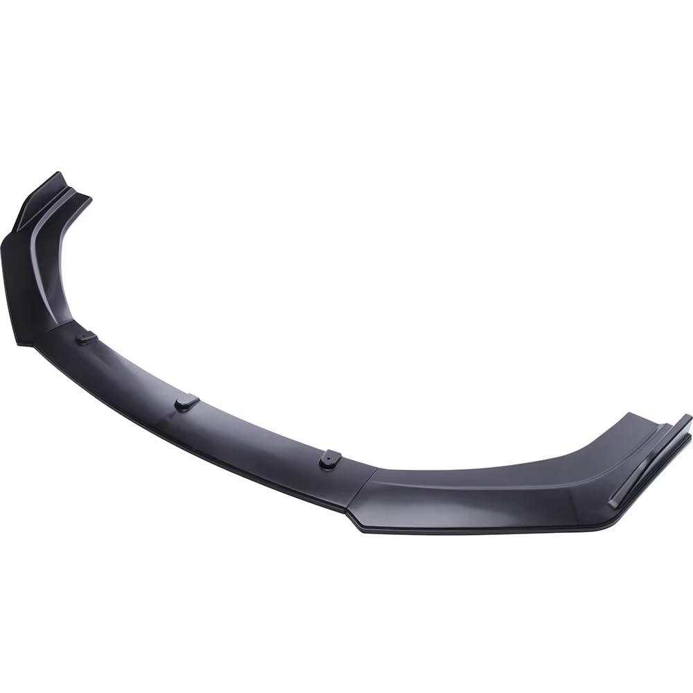 Spoilerlippe Frontstoßstange Universal 1,71 M Auto Schwarz Front Stoßstange Lip Splitter Auto Spoiler Zubehör Disffuser Splitter Kit Trim Ersatz Spoilerlippe Frontstoßstange Universal 1,71 M Auto Schwarz Front Stoßstange Lip Splitter Auto Spoiler Zubehör Disffuser Splitter Kit Trim Ersatz von YBCVEPQ